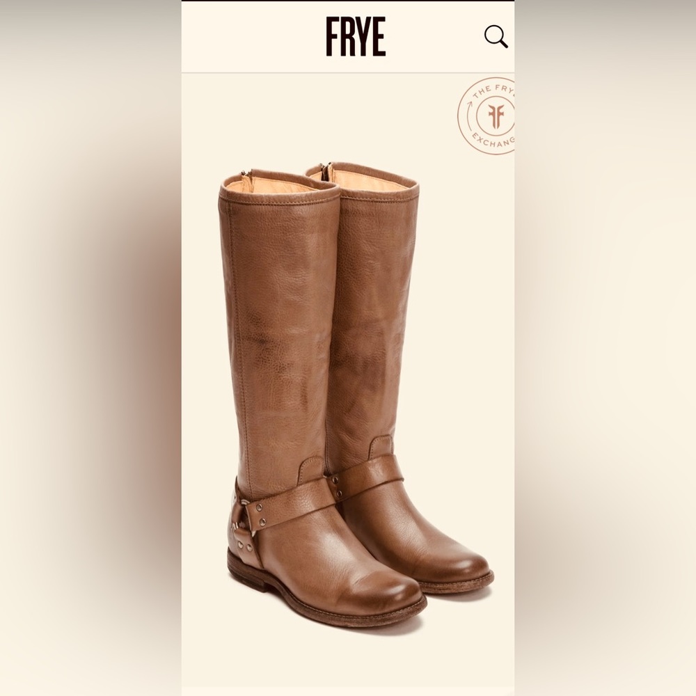 Frye Phillip Harness Tall Boot